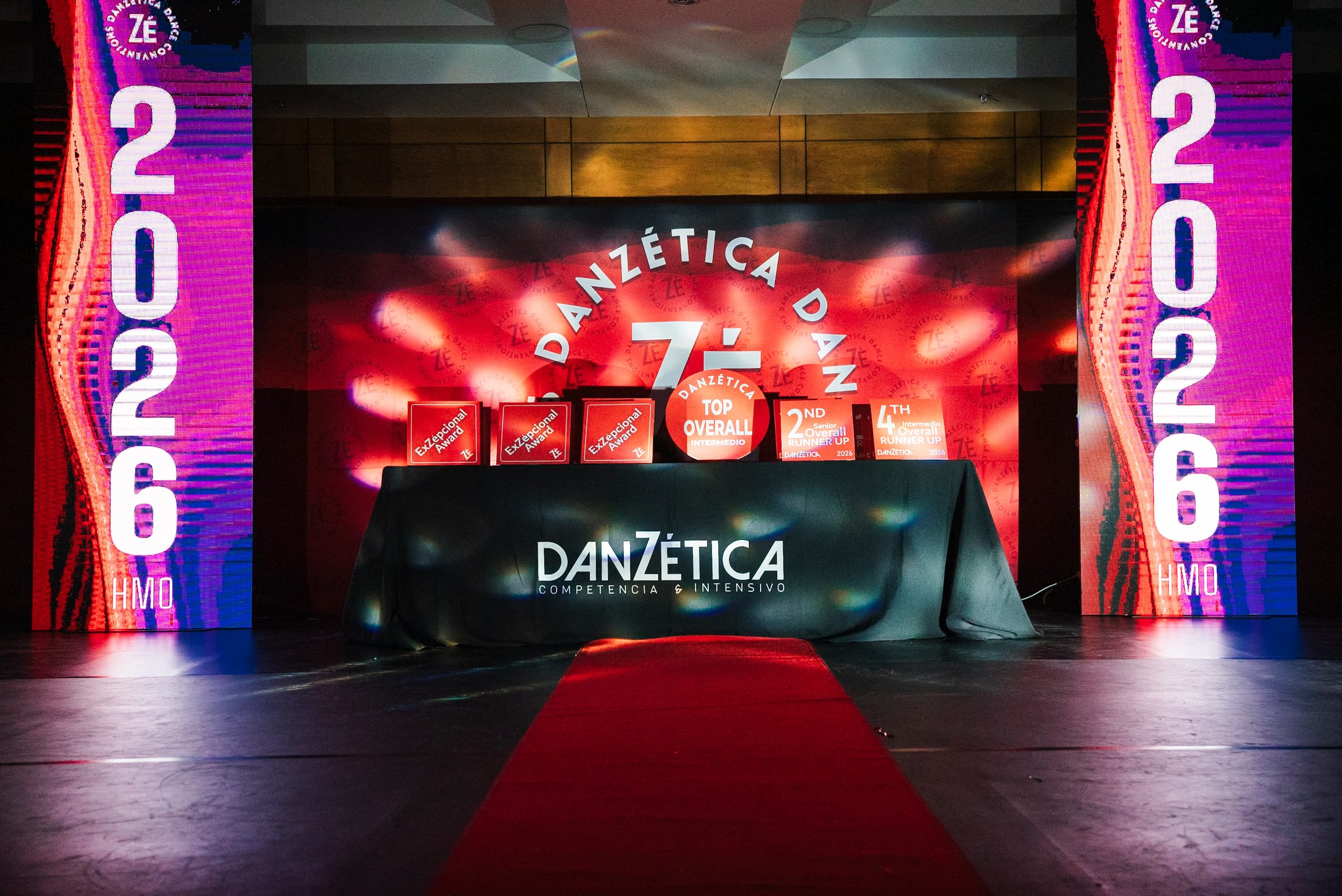 Escenario Danzética en Hermosillo